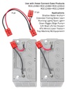 12V Parallel Battery Connection Kit — Dual Battery Power for (2)