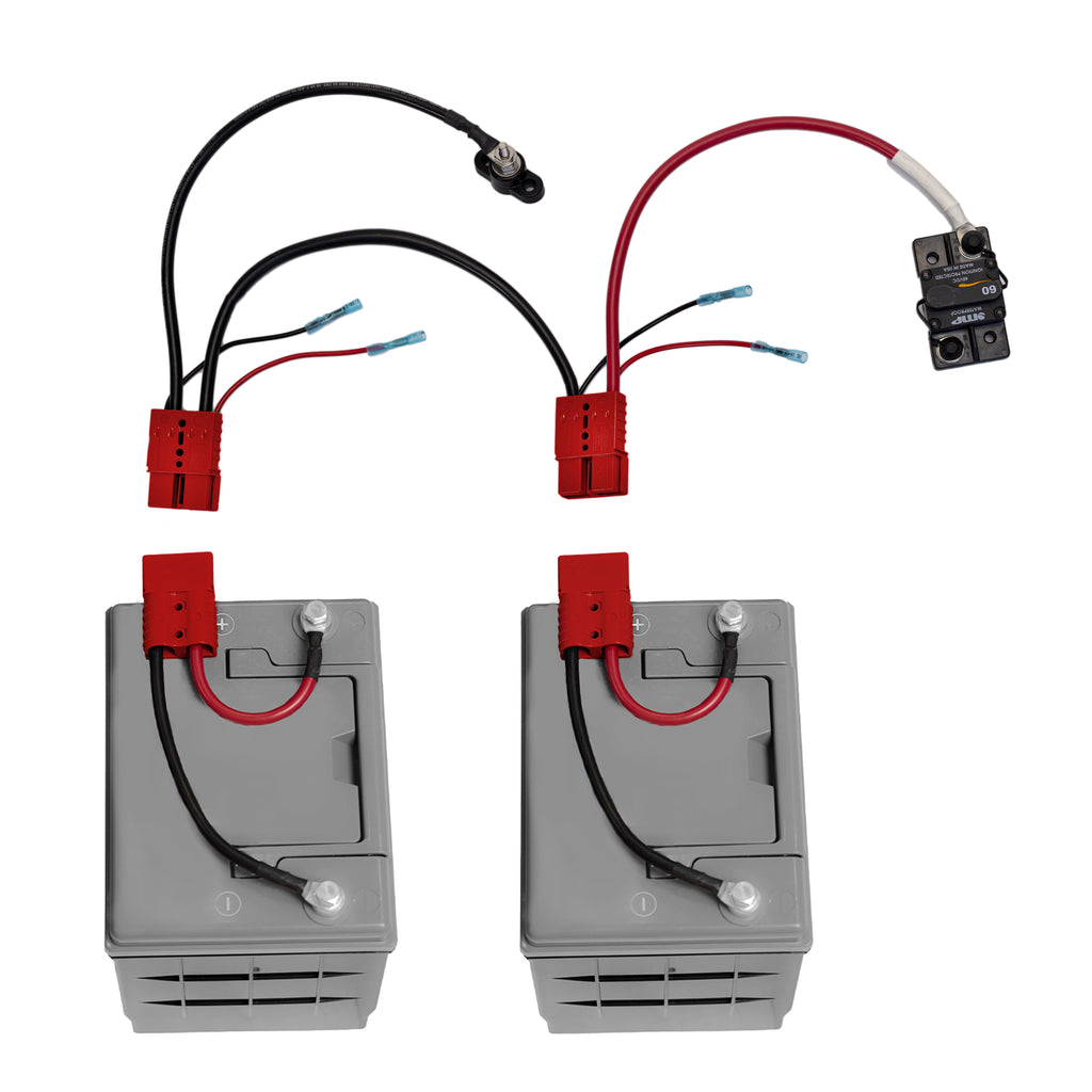 24V Pro Series Trolling Motor Connection Kit — 6-Gauge with  (2)