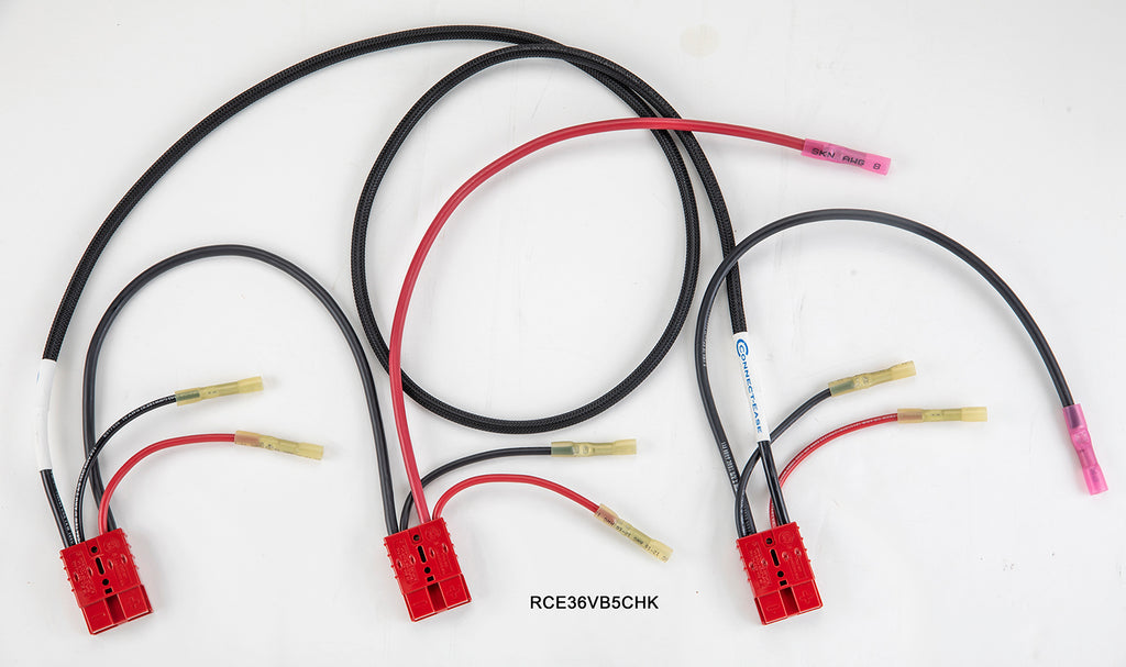 36V Trolling Motor Connection Kit with 5 ft Extension — For  (2)