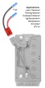 12V Single 6-Gauge Heavy Duty Connection — Outboards & Multi (2)