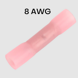 8 AWG Heat Shrink Butt Splices — 10 Pack (2)