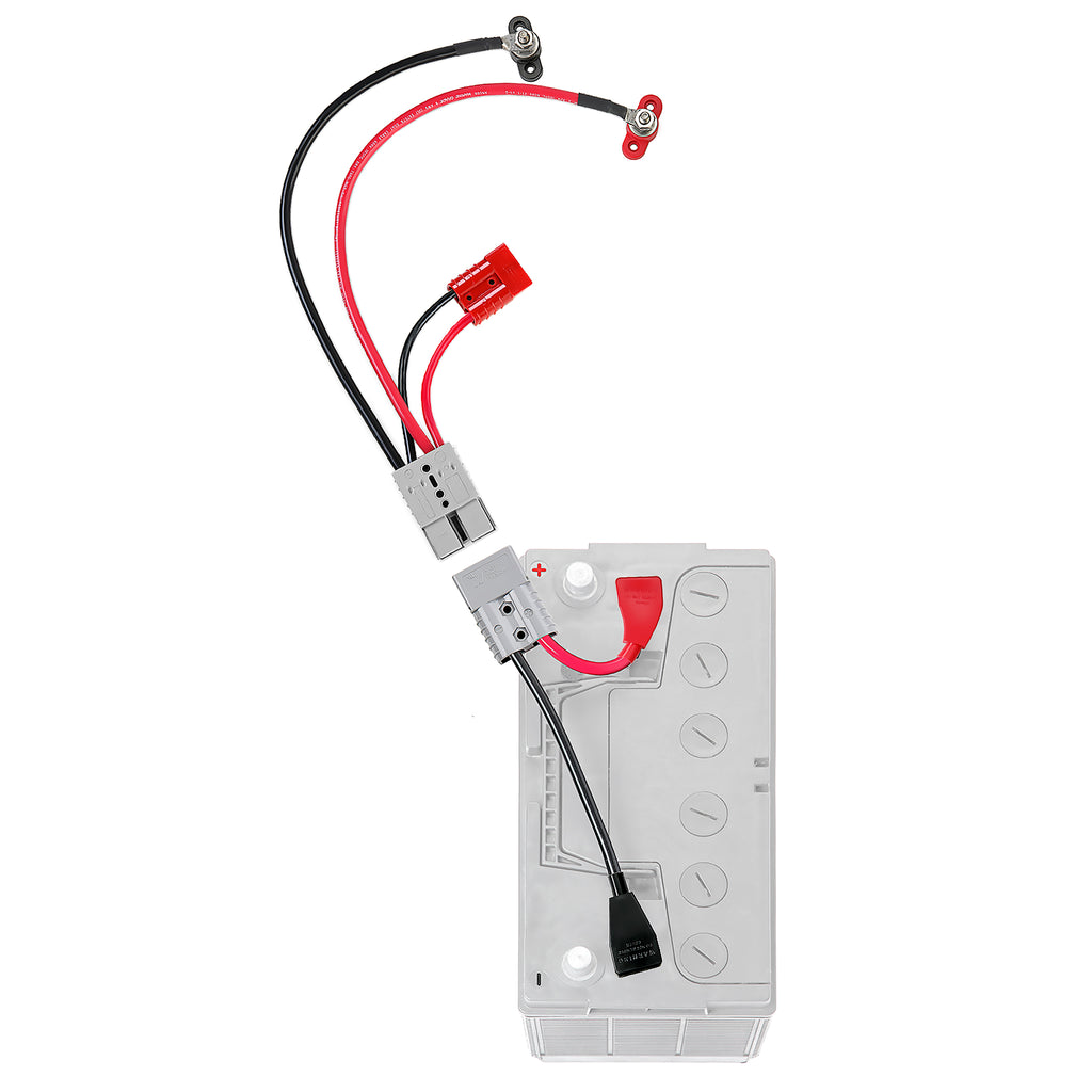 [RCE12VBM6CK] 12V Starting Battery & Accessory Complete Kit — 6-Gauge