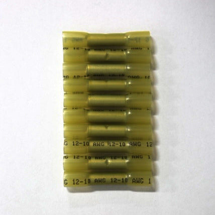 [CE10BS] 10 AWG Heat Shrink Butt Splices — 10 Pack