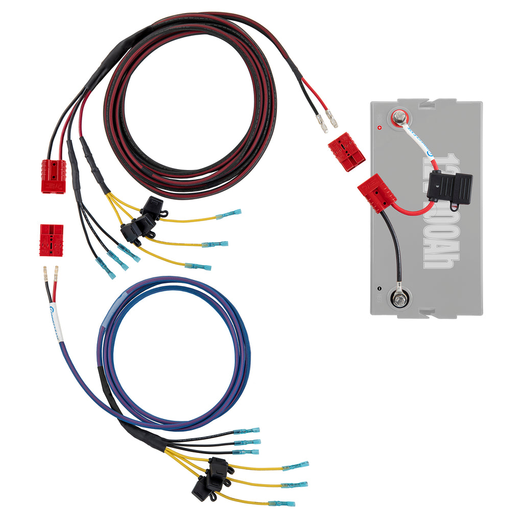 [RCE12VGRP1618] Graph Power Rigger — THE ULTIMATE 16-18 FT Console & Bow Electronics Wiring System for AVID FISHERMAN