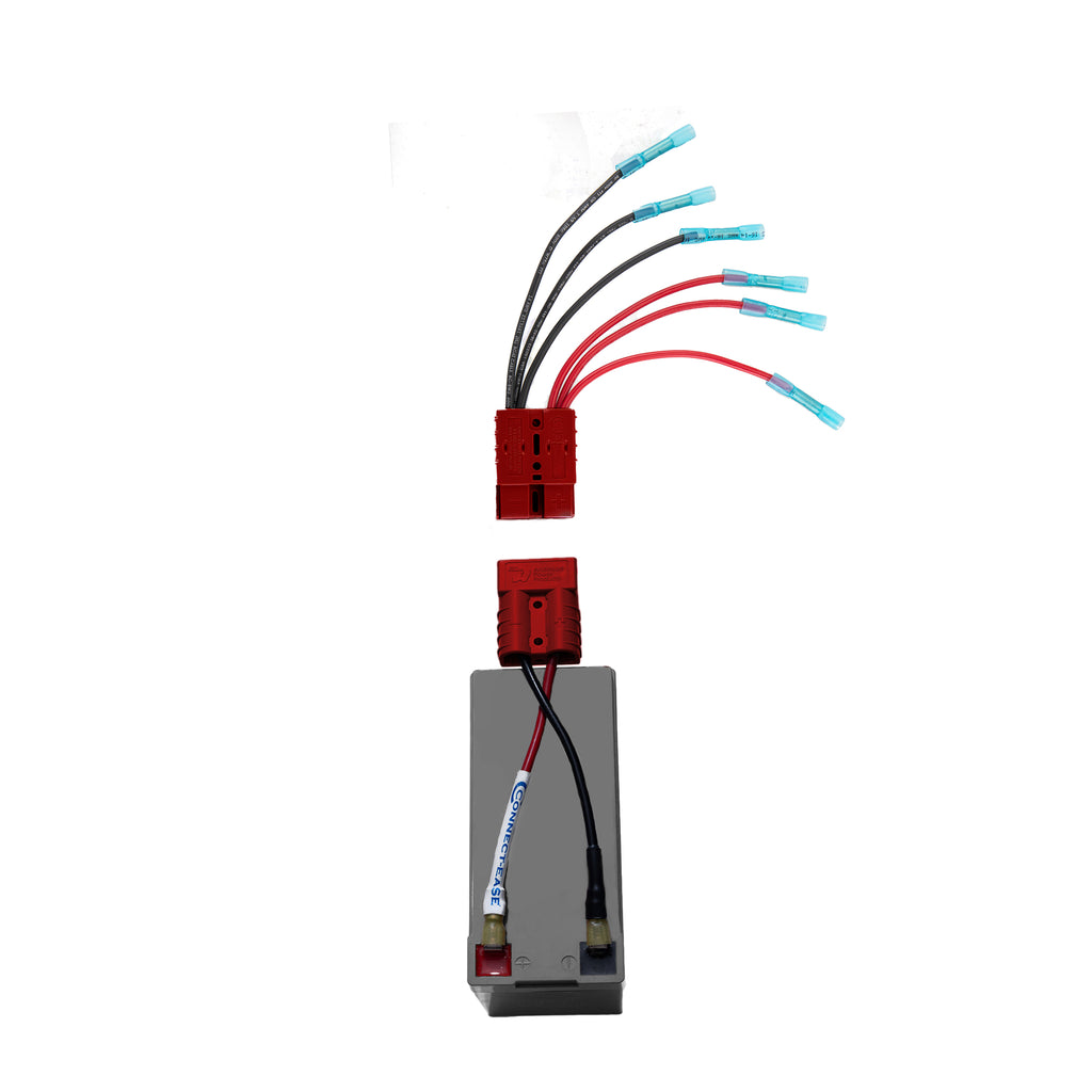 [RCE12VSPD] SPADE-A-NATOR — 12V Spade-Style Battery Connection Kit for Kayak, Ice Fishing, camping & Small Watercraft