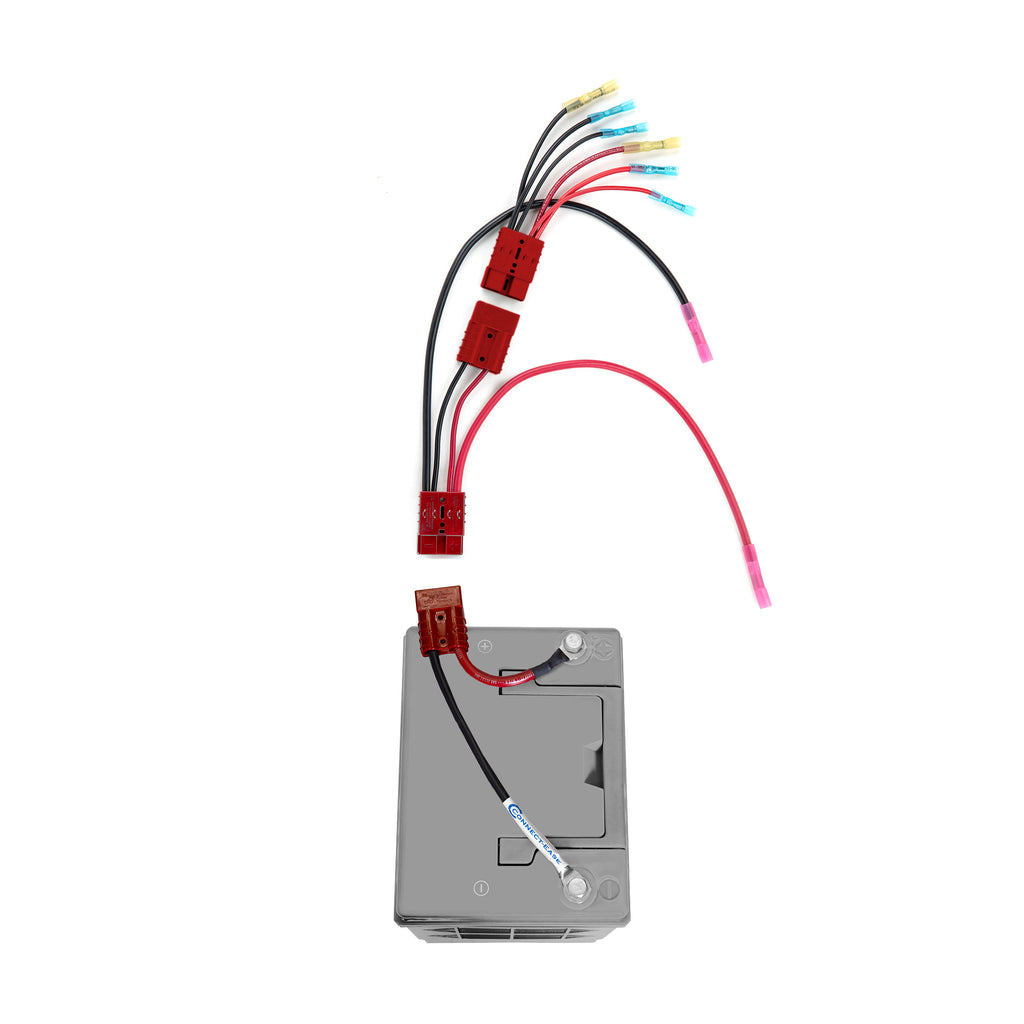 [RCEKYKPRO] YAK MAX PRO — Kayak Trolling Motor & Electronics Wiring System (10 ft Leads)
