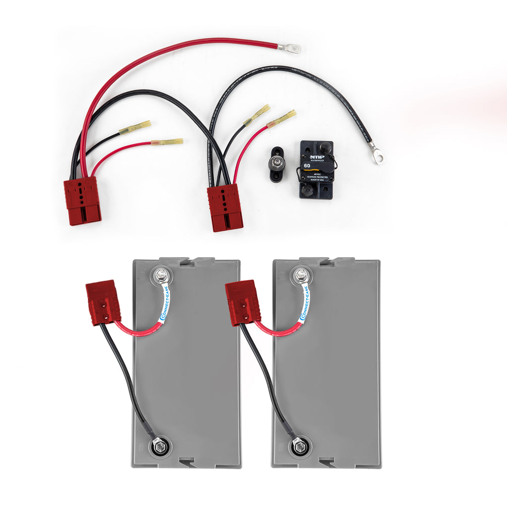 [RCE24VPRO] 24V Pro Series Trolling Motor Connection Kit — 6-Gauge with On-Board Charging & 60A Circuit Breaker