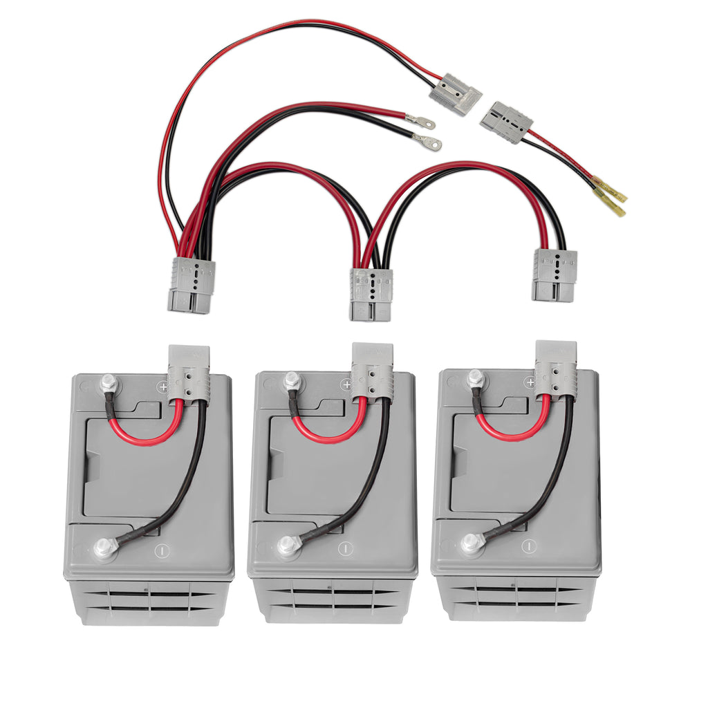 [RCE312SLR] (3) 12V Battery Parallel Quick Connect System w/Solar system Lithium Compatible
