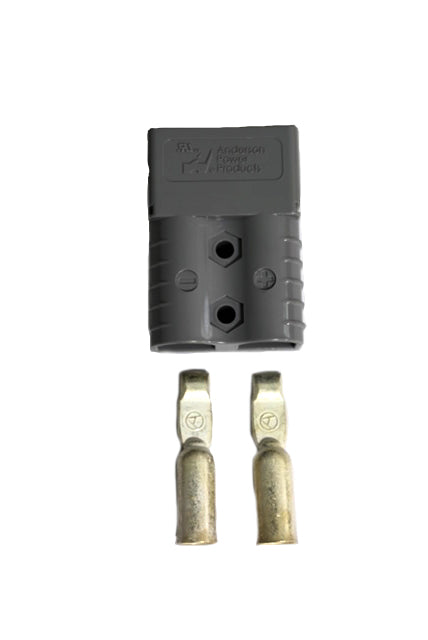 [CE 120-4] 120A Heavy Duty Grey Connector — 4 Gauge Pins