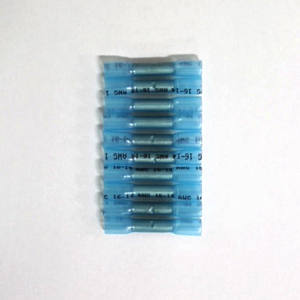 [CE 14 BS] 14 AWG Heat Shrink Butt Splices — 10 Pack