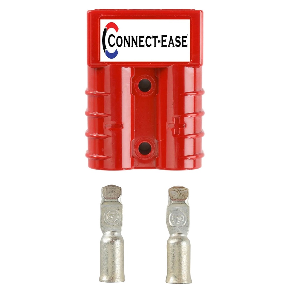 Red Connector 120A — 10–12 Gauge Pins
